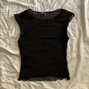 Black UO mesh top